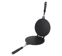 WGFOIP Macchina per Coni Gelato e Waffle, Ciotola per Waffle in Alluminio Antiaderente da 8,7 Pollici per Uso Domestico (Stile lucido)