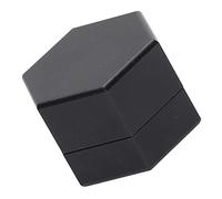 WGFOIP Mini Scatola Portatile per Gesso da Biliardo, Resistente Supporto per Stecca da Biliardo in Lega di Alluminio per gli Amanti del, Design Leggero, 1 unità (Nera)