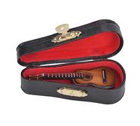 WGFOIP Modello di Chitarra Classica in Miniatura, Ornamento Ideale per la Decorazione della Scrivania per Gli Amanti della Musica, Artigianato in Legno per Libreria, Tavolo e