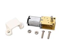 WGFOIP Motoriduttore a Vite Senza Fine Mini Motoriduttore DC 3V Spazzolato Durevole per Robotica e Dispositivi Intelligenti (30 giri/min)