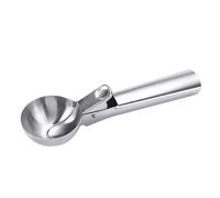 WGFOIP Paletta per Gelato in Acciaio Inossidabile, Resistente e Facile da Impugnare, per Raccogliere il Gelato e L'utensile da per L'impasto dei Biscotti (S)