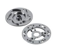 WGFOIP Piastra di Pressione per Pantofola per Auto RC Dispositivo a Slittamento Limitato in Metallo per Un Migliore Trasferimento di Potenza per T Maxx E Maxx 4x4 Slash Resistente Alluminio CNC 2