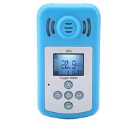 WGFOIP Rilevatore di Ossigeno Portatile, Display Digitale Blu Sensore Elettrochimico con Allarme Vibrazione, Design Compatto per Monitoraggio Ambientale e Sicurezza Domestica