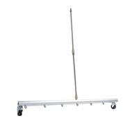 WGFOIP Scopa per Idropulitrice in Acciaio Inossidabile da 39,37 Pollici a Lunga Portata per Uso Domestico e Aziendale (per Pavimento)