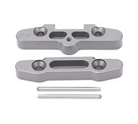 WGFOIP Set Fisso con Braccio Oscillante RC in Lega di Alluminio Resistente per Fuoristrada BONZAI 1/16, Miglioramento della Guida, Installazione Semplice, 2 unità