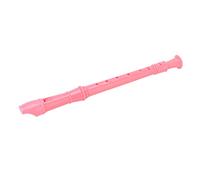 WGFOIP Strumento per Flauto Dolce Soprano in ABS a 8 Fori per L'educazione Musicale Nelle Scuole Materne Ed Elementari - Materiale ABS Resistente - 1 unità (Rosa)