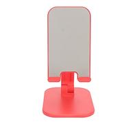 WGFOIP Supporto per Telefono da Tavolo Supporto Multifunzione Rosso Regolabile per Visualizzazione e Ricarica a Mani Libere con Base Ponderata, Compatibile con Dispositivi da 4,7 a 7,9 Pollici