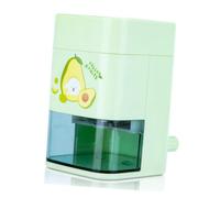 WGFOIP Temperamatite Efficiente a Manovella Temperamatite Automatico di Sicurezza per Bambini per modalità di Guida in Classe Manuale (Verde)
