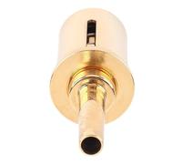 WGFOIP Valvola di Riduzione della Pressione per Corno Francese Accessorio per Bocchino Ergonomico in Ottone per Suonare Comodamente (Oro)