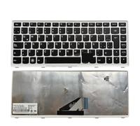 WGGYGMD Tastiera Russa Latina Spagnola per Lenovo Ideapad U310 Touch U310-ITH Notebook con Cornice Bianca T3D1-SPA RUS 9Z.N7GSQ.30R(LA Latin)