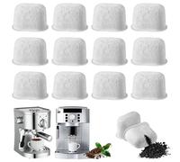 WGIDSKKI 12 inserti per filtro dell'acqua per Ninja Luxe Cafe(es601), filtro ai carboni attivi, filtro a carbone, ricambio per macchine da caffè ninja