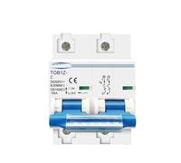 WGJJPQYK Sezionatore Generale Batteria Curva C 2P DC 600V 125A 100A 80A Interruttore magnetotermico Adatto for impianti fotovoltaici(100A)