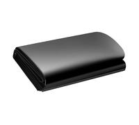 WGLF SUN Telo Laghetto 1850 x 2600 cm in HDPE Rivestimento Laghetto in HDPE Resistente Stabile Ai Raggi UV per Laghetti, Fontane, Giardini Acquatici e Cascate, Nero
