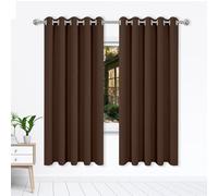 WGLF SUN Tende per Interni Oscuranti 151 x 206 cm Isolanti Termiche Protezione Della Privacy Isolanti Tende Camera da Letto per Il Soggiorno e La Camera, marrone
