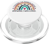 wGOz I Crossed Rainbow Bridge Conoscere I Was Loved Dog Memory PopSockets PopGrip per MagSafe
