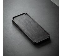 WGQDQDBY Tavolo Plateau da tè Piccolo in Legno massello Giapponese per Servizio da tè Giapponese-Black2