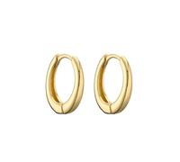 WGYYUANOU Orecchini a cerchio geometrici a cuore for donna, orecchini a cerchio rotondi a forma di U color oro alla moda, gioielli di tendenza(6)