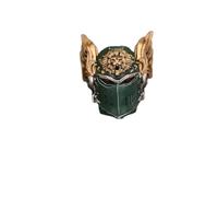 WH 40K Dark Angels Master Lazarus Helmet 1 Pack-Compatibile con scala 1/18 Stampa 3D Resina Armi Action Figure Applicabili ai prodotti JOYTOY