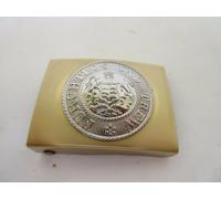 WH Cinta Fibbia Cintura Württemberg senza Paura & Treu WK2 WWII Fibbia Wehrmacht