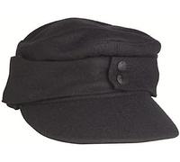 WH Pz Berretto da campo M43 NERO (riproduzione), Uomo, nero