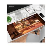 (WH-Silent) Tappetino per mouse Anime Street Gamer Bordo largo bloccato Tappetino per mouse da gioco