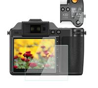 WH1916 Proteggi schermo compatibile per fotocamera Hasselblad X2D 100C (2 schermi LCD TOP e 2), vetro temperato 9H anti-scrach anti-bolle anti-polvere (confezione da 4)