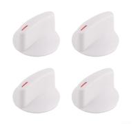 Wh1x2721 - Manopola di ricambio per asciugatrice e lavatrice, in ABS bianco, compatibile con molti modelli, controllo per quadrante per elettrodomestici per lavanderia domestica, facile da installare