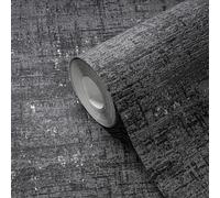 WH30167 - Benvenuto A Casa Carta Da Parati Industriale Chic Nera Galerie