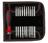 WIHA 03591 - Set di punte SYSTEM 6, 11 pezzi, set di lame intercambiabili, mi