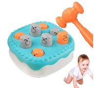 Whack Game Mole - Forma di Torta interattiva Wack Mole Toys | Giocattolo da Gioco da Battito bloccante | Giochi di apprendimento precoce in età prescolare per Ragazzi di 1-3 Anni