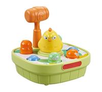 Whack Mole Game Toy - Set di gioco interattivo per martelli, attività pedagogica a martello, divertente giocattolo educativo per bambini di età superiore ai 18 mesi, allenamento di coordinazione