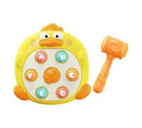 Whack Mole Game Toys - Cartoon Duck Interactive Hammer Toy Knock Game Giocattolo Per L'apprendimento Precoce Della Famiglia Attività Motoria Fine | Ideale Per Bambini 3 Anni In Su, Divertimento Ne