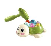 Whack Mole Game, Turtle Shape Tool, Interactive Hammering Aid for Uage, Quick Push Helper Accessory, 22 x 15 x 8 cm Easy Fit Toy for Boys Girls Children Birthday Christmas New Year Preschool