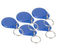 Whadda Badge RFID, set, 5 pezzi, blu, riscrivibile, per controllo accessi