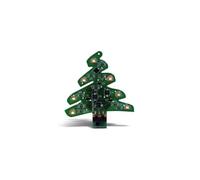 Whadda Kit di saldatura, fai da te, albero di Natale SMD con connessione USB, gadget in miniatura, facile montaggio