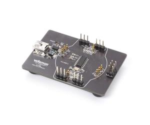 Whadda Kit di saldatura, fai da te, base di programmazione per orologio, convertitore da USB a seriale, compatibile con Arduino