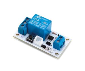 Whadda Modulo relè bistabile da 12 V con interruttore tattile, soluzione di commutazione affidabile