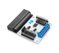 Whadda Scheda breakout driver motore per micro:bit, 4 modalità di controllo, corrente costante 1,2 A, perfetta per progetti di robotica