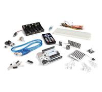 Whadda Starter kit completo Arduino per principianti, apprendi le basi dell'elettronica con breadboard, LED, resistori, cicalini, sensori a infrarossi e altro ancora, ideale per progetti fai da te e