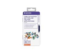 Whadda WCS203 Cable End Sleeves Set For Low Voltage Applications, Multicolore