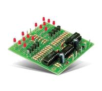 Whadda WSG3400 Kit Doppio Elettronico Dadi, LED, Spegnimento Automatico, Due