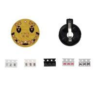 Whadda Kit saldatura fai da te SMD happy face, minigadget, 2 led, ideale per introduzione alla tecnologia smd, giallo
