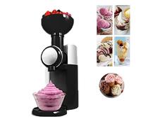 WhAeoy Macchina Per Gelato Alla Frutta Congelata, Facile Da Pulire + Coperchio A Chiusura Facile, Macchina Elettrica Completamente Automatica Per Gelato E Sorbetto Di Ghiaccio,A
