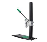 WhAeoy Macchina Tappatrice Manuale Tappatrice per Bottiglie Banco Ad Altezza Regolabile Attrezzatura per Sigillatura 26mm/29mm Sigillatura Tappi per Bottiglie Vetro Sigillatrice per Bottiglie,Green