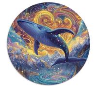 Whale 1000 Teile Puzzle Für Erwachsene Herausforderung Stresslindernde Unterhaltung Teamgeist Pflegen Für Die Ganze Familie, Geschenke Für Frauen & Männer 1000pcs (67.5x67.5cm)