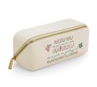 Whale ASTUCCIO DA BORSA - MAESTRA TU PER NOI SEI COME UNA FARFALLA - IDEA REGALO PER MAESTRA - REGALO PER MAESTRA