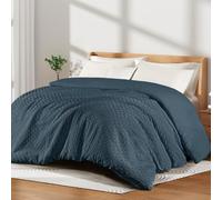 Whale Flotilla Piumino Reversibile 200 x 200 cm, Trapunta Caldo e Morbido in Microfibra per Letto Matrimoniale, Leggero e Traspirante per Tutte le Stagioni, Blu Navy