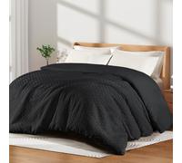 Whale Flotilla Piumino Reversibile 220 x 240 cm, Trapunta Caldo e Morbido in Microfibra per Letto Matrimoniale, Leggero e Traspirante per Tutte le Stagioni, Nero