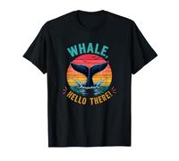 Whale Hello There - Divertente e Carina Arte di Viaggio sull'oceano Maglietta
