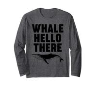 Whale Hello There Maglia a Manica